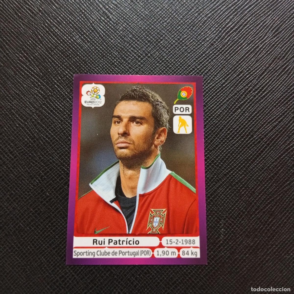 Cromos de F&uacute;tbol: 258 RUI PATRICIO PORTUGAL PANINI EUROCOPA POLONIA 2012 CROMO FUTBOL EURO 12 - SIN PEGAR - A21 PG1