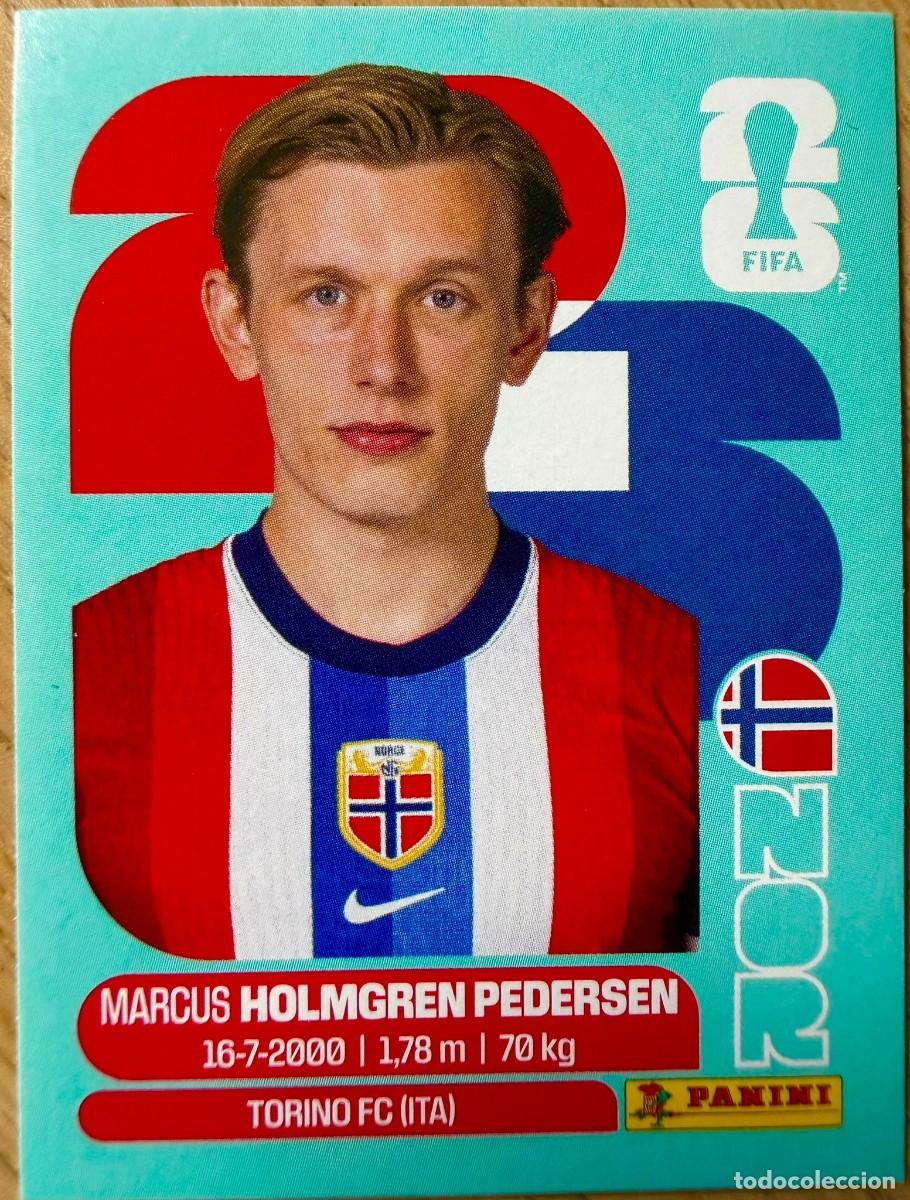 Cromos de F&uacute;tbol: NOR6 NOR 6 HOLMGREN PEDERSEN NORUEGA MUNDIAL FIFA WORLD CUP 2026 26 STICKER CROMO PANINI SIN PEGAR
