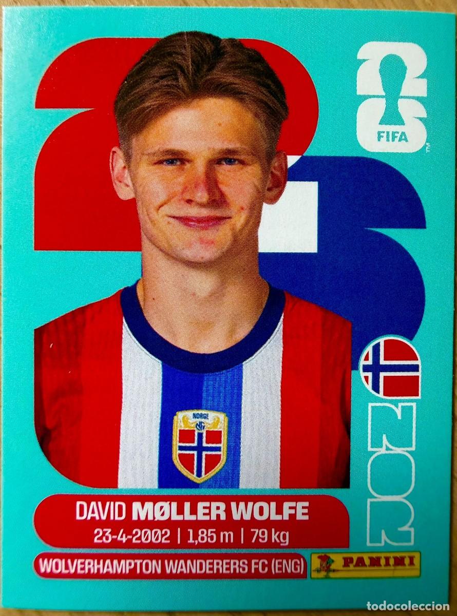 Cromos de F&uacute;tbol: NOR7 NOR 7 MOLLER WOLFE NORUEGA MUNDIAL FIFA WORLD CUP 2026 26 STICKER CROMO PANINI SIN PEGAR
