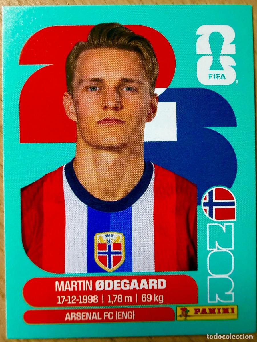 Cromos de F&uacute;tbol: NOR10 NOR 10 MARTIN ODEGAARD NORUEGA MUNDIAL FIFA WORLD CUP 2026 26 STICKER CROMO PANINI SIN PEGAR