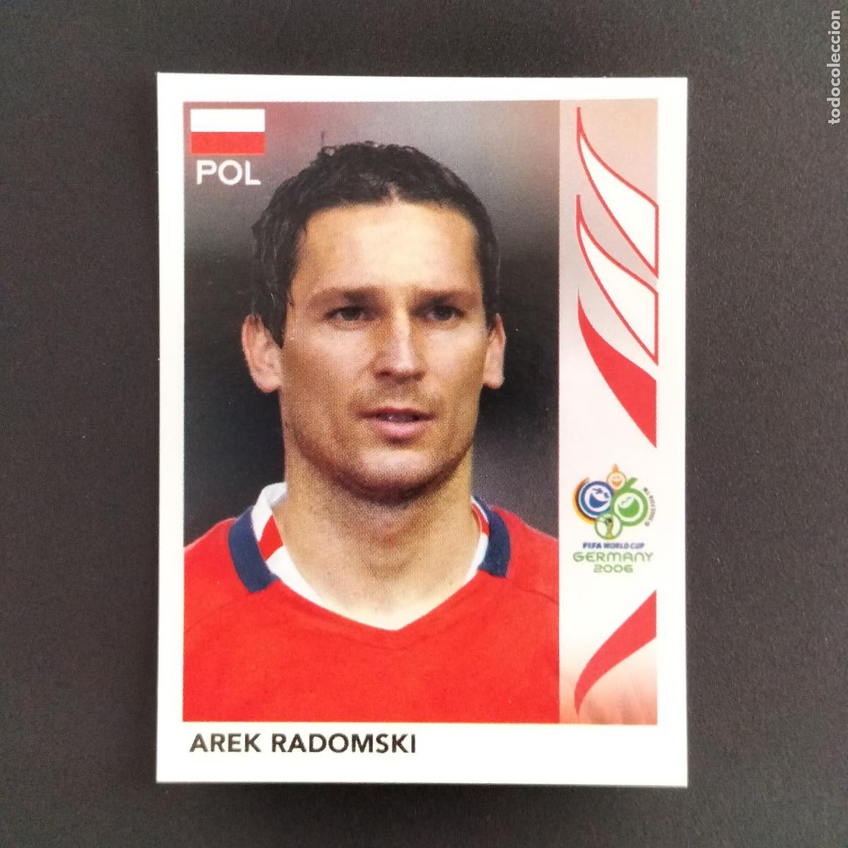 Football Stickers: 66 AREK RADOMSKI POLONIA CROMOS FIFA WORLD CUP GERMANY 2006 MUNDIAL ALEMANIA PANINI
