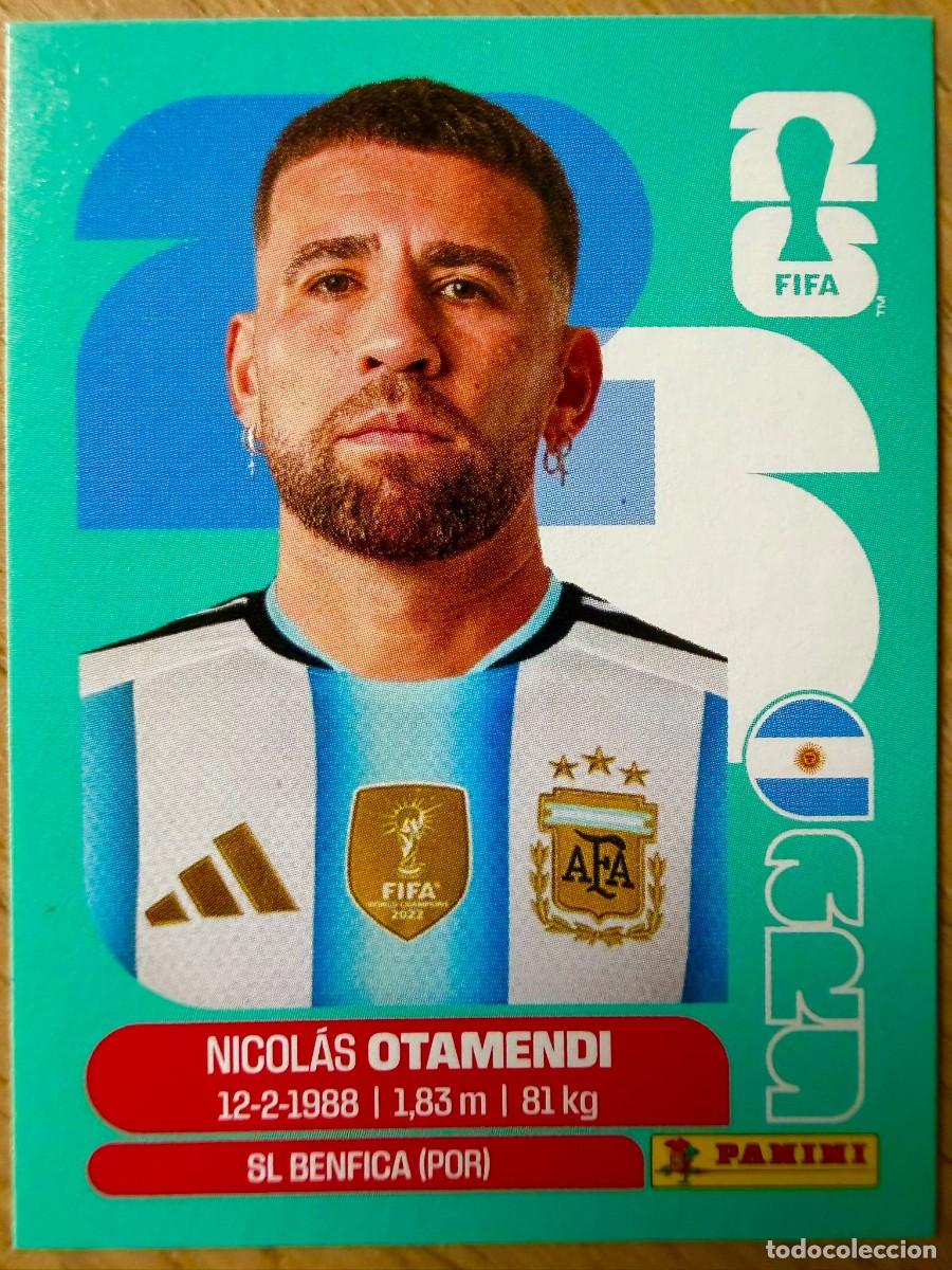 Football Stickers: ARG5 ARG 5 OTAMENDI ARGENTINA MUNDIAL FIFA WORLD CUP 2026 26 STICKER CROMO PANINI SIN PEGAR