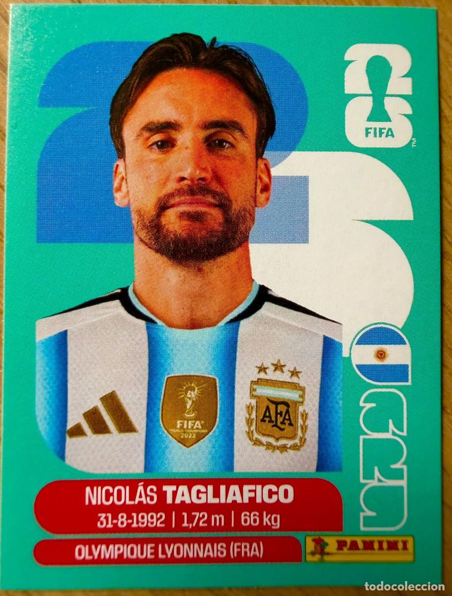 Football Stickers: ARG6 ARG 6 TAGLIAFICO ARGENTINA MUNDIAL FIFA WORLD CUP 2026 26 STICKER CROMO PANINI SIN PEGAR