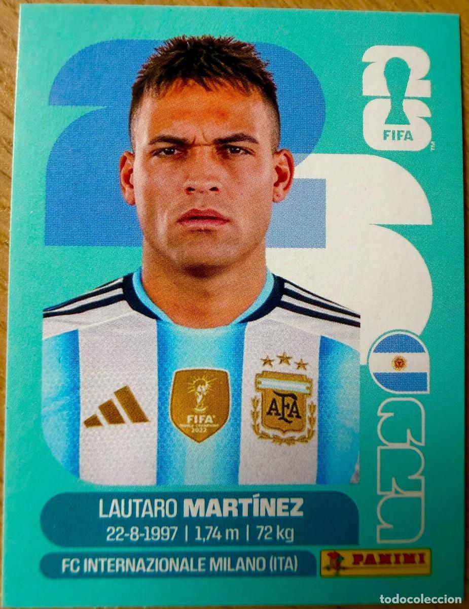Football Stickers: ARG18 ARG 18 LAUTARO MARTINEZ ARGENTINA MUNDIAL FIFA WORLD CUP 2026 26 STICKE CROMO PANINI SIN PEGAR