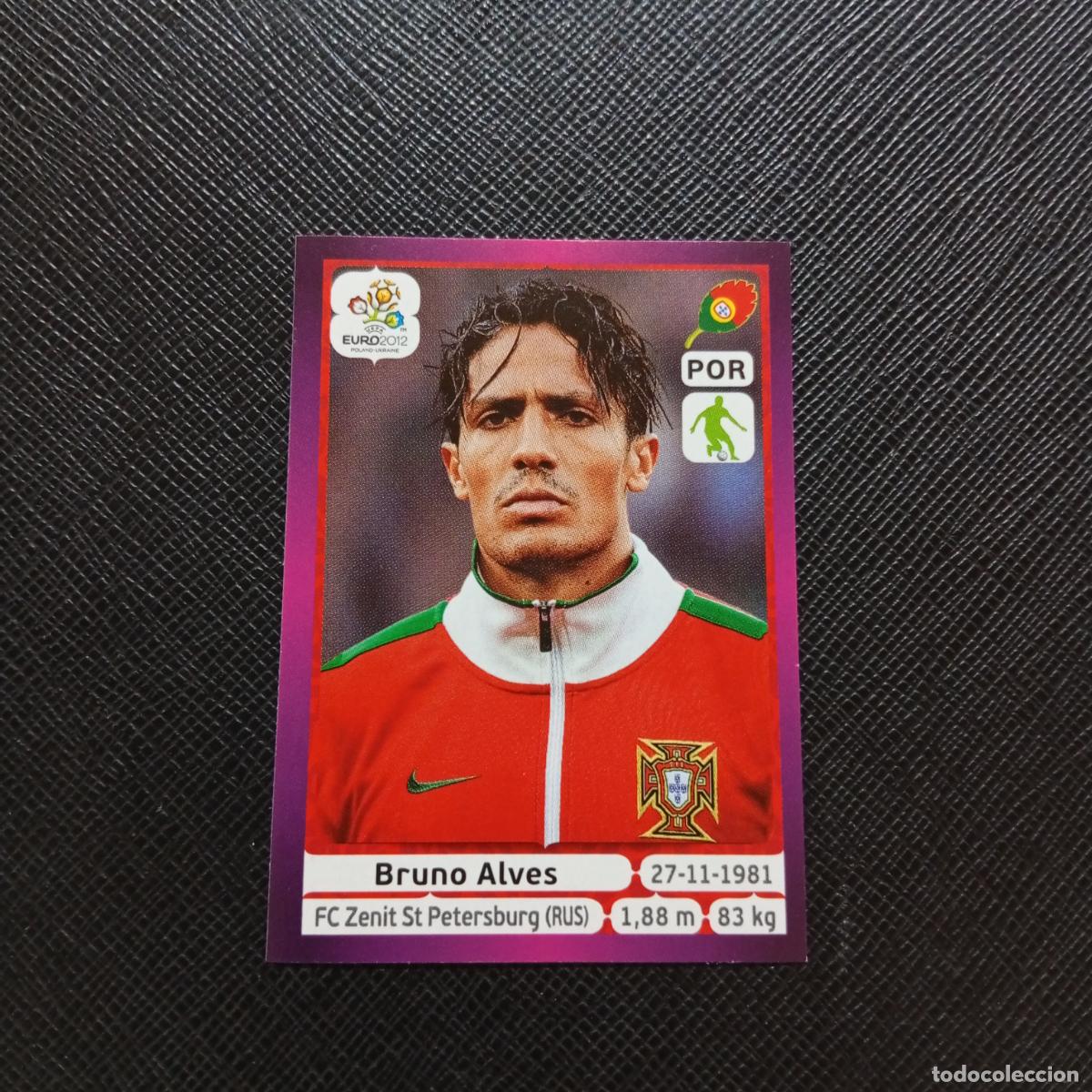 Football Stickers: 260 BRUNO ALVES PORTUGAL PANINI EUROCOPA POLONIA 2012 CROMO FUTBOL EURO 12 - SIN PEGAR - A21 PG1
