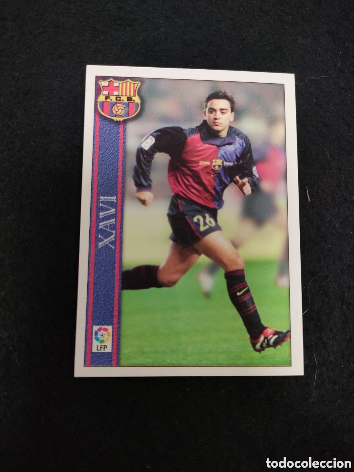 Cromos de F&uacute;tbol: Xavi fc Barcelona, liga 2001. Mundicromo # 34