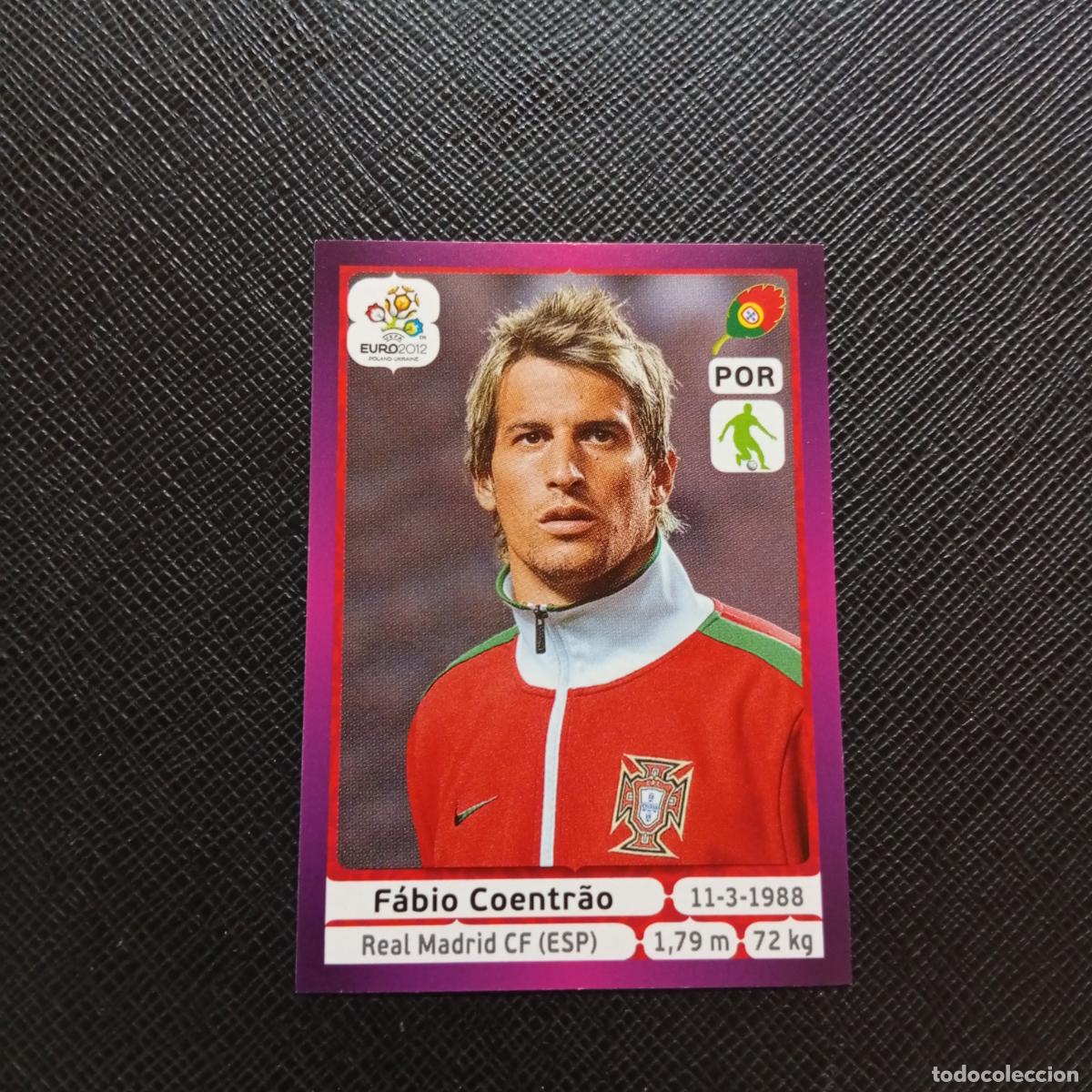 Football Stickers: 262 COENTRAO PORTUGAL PANINI EUROCOPA POLONIA 2012 CROMO FUTBOL EURO 12 - SIN PEGAR - A21 PG1