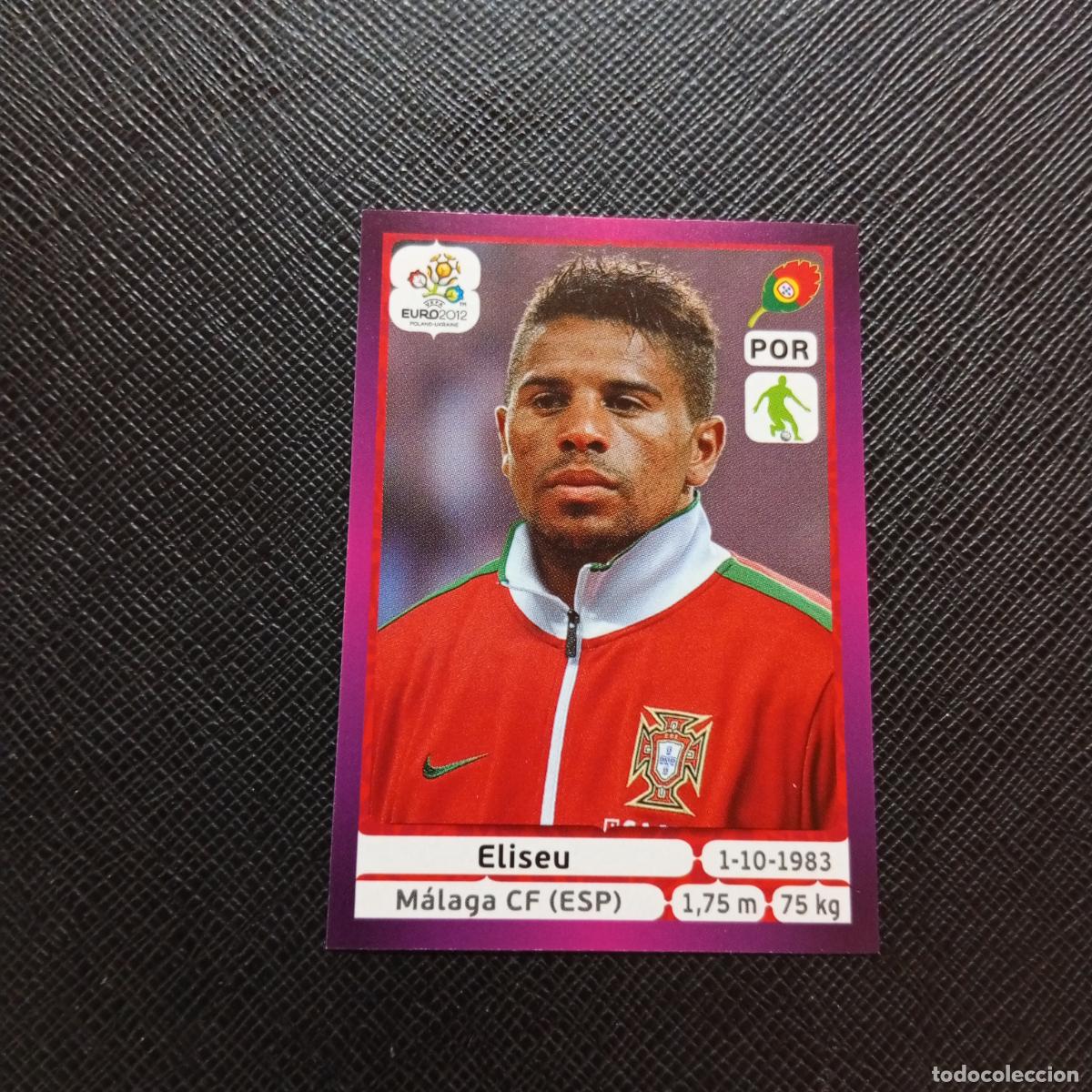 Football Stickers: 265 ELISEU PORTUGAL PANINI EUROCOPA POLONIA 2012 CROMO FUTBOL EURO 12 - SIN PEGAR - A21 PG10