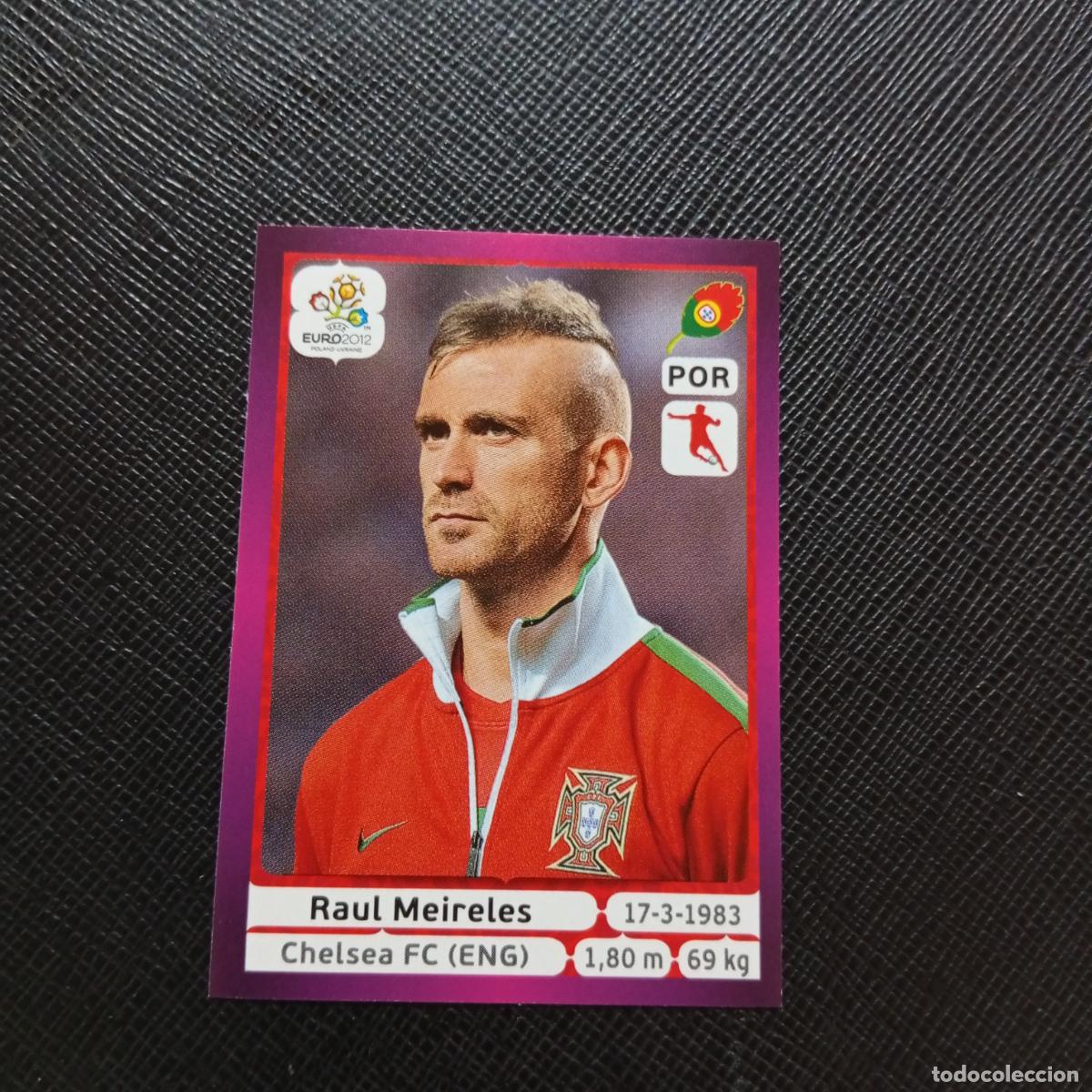Cartes &agrave; collectionner de Football: 267 RAUL MEIRELES PORTUGAL PANINI EUROCOPA POLONIA 2012 CROMO FUTBOL EURO 12 - SIN PEGAR - A21 PG10