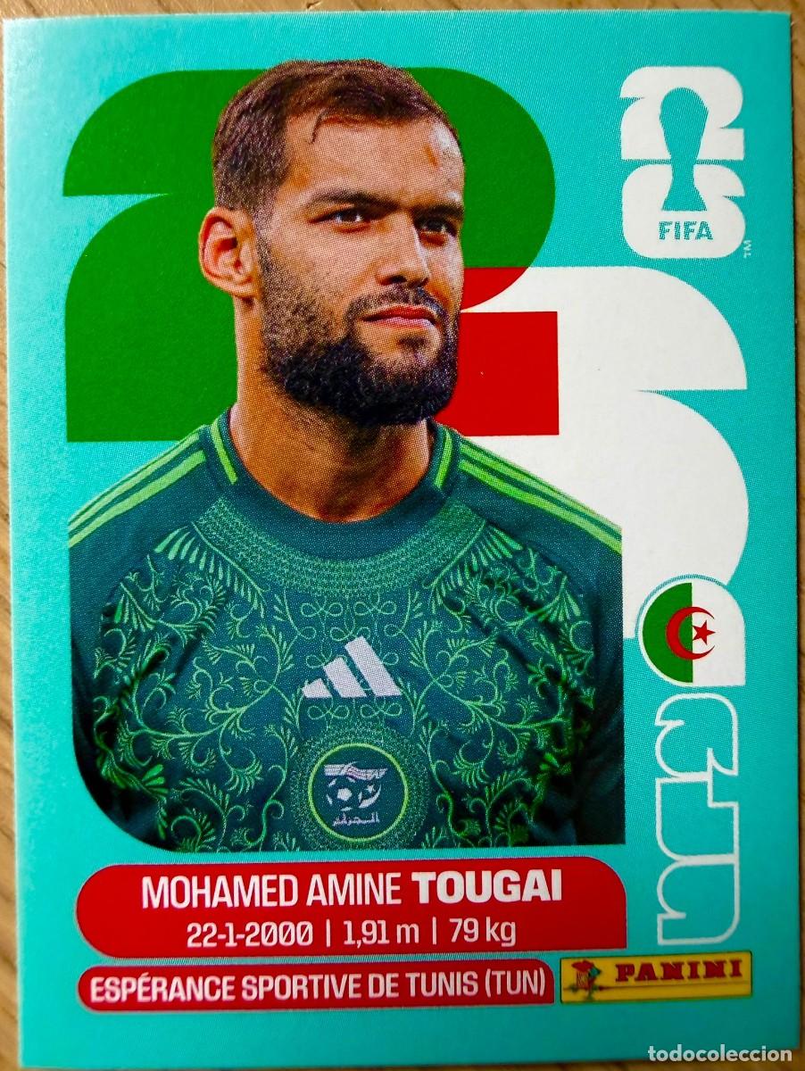 Football Stickers: ALG6 ALG 6 TOUGAI ARGELIA MUNDIAL FIFA WORLD CUP 2026 26 STICKER CROMO PANINI SIN PEGAR
