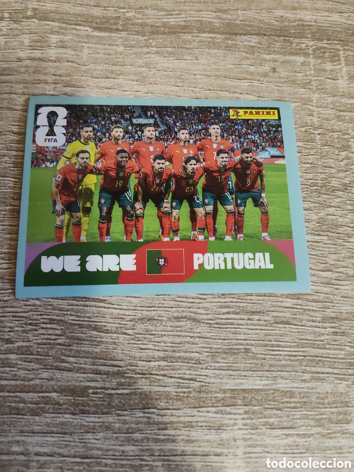Cromos de F&uacute;tbol: Panini mundial 2026 POR 13 alineaci&oacute;n Portugal