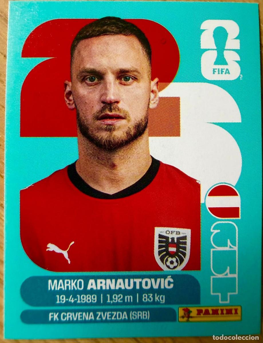 Fu&szlig;ball-Sticker: AUT20 AUT 20 ARNAUTOVIC AUSTRIA MUNDIAL FIFA WORLD CUP 2026 26 STICKER CROMO PANINI SIN PEGAR