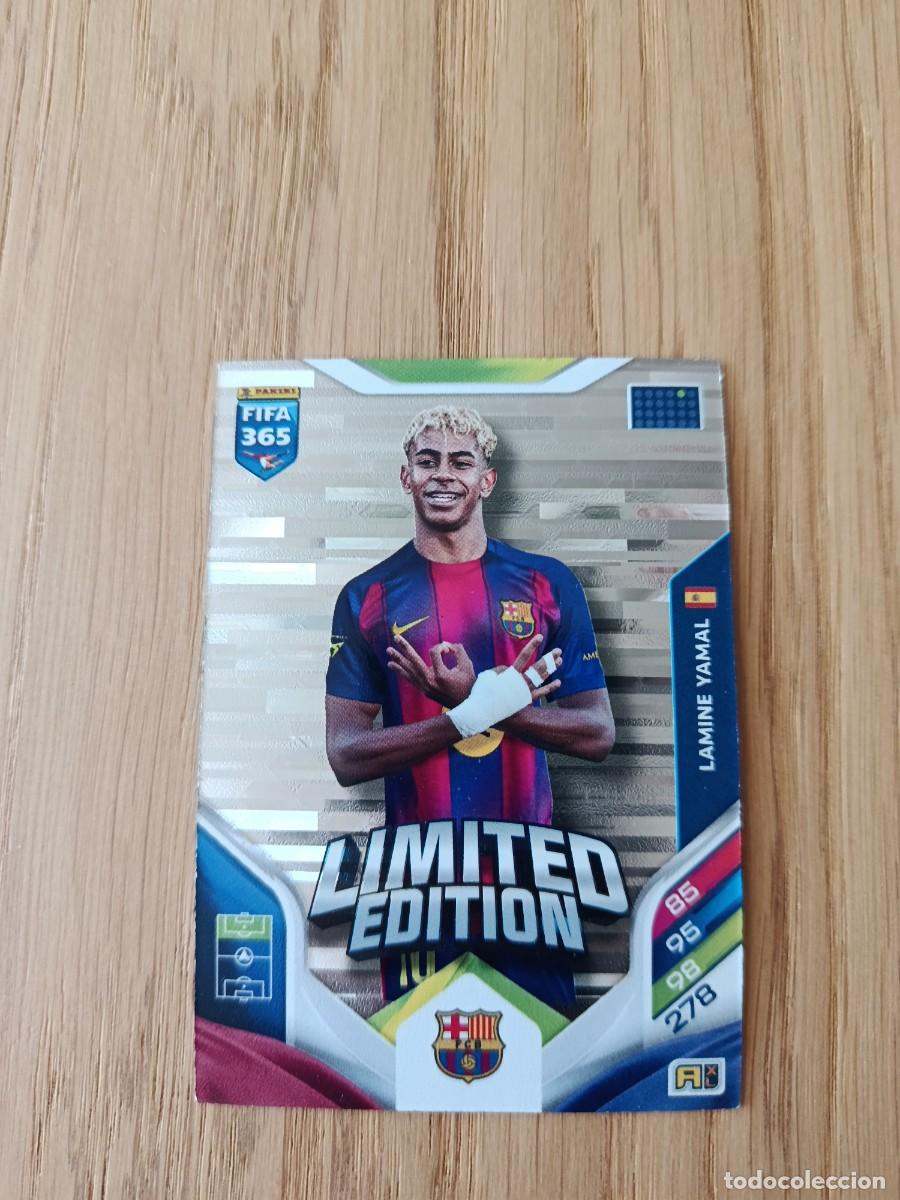 Fu&szlig;ball-Sticker: Lamine Yamal Limited Edition Adrenalyn XL