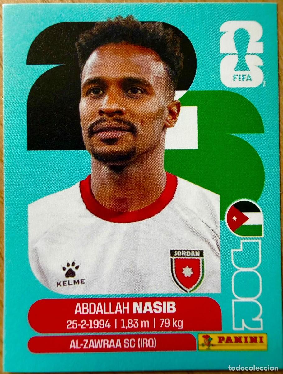 Fu&szlig;ball-Sticker: JOR6 JOR 6 NASIB JORDANIA MUNDIAL FIFA WORLD CUP 2026 26 STICKER CROMO PANINI SIN PEGAR