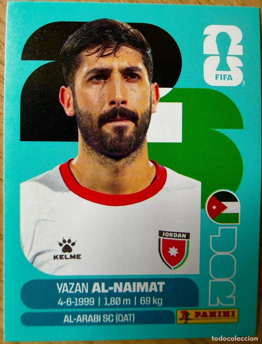 Fu&szlig;ball-Sticker: JOR16 JOR 16 AL NAIMAT JORDANIA MUNDIAL FIFA WORLD CUP 2026 26 STICKER CROMO PANINI SIN PEGAR