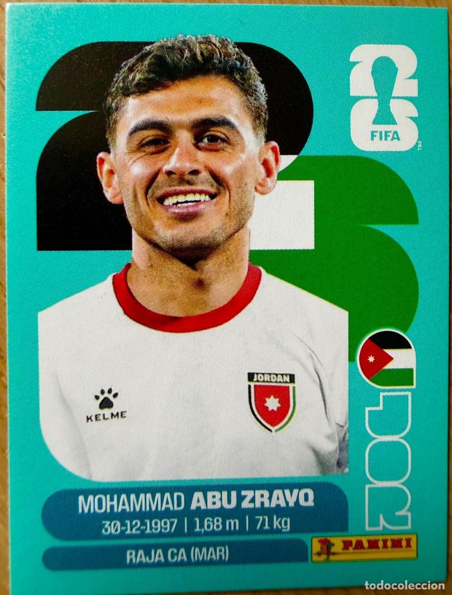 Fu&szlig;ball-Sticker: JOR19 JOR 19 ABU ZRAYQ JORDANIA MUNDIAL FIFA WORLD CUP 2026 26 STICKER CROMO PANINI SIN PEGAR