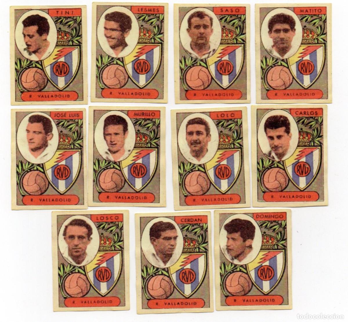Figurine di Calcio: VALLADOLID 1955, DE FARMACIA SERRA