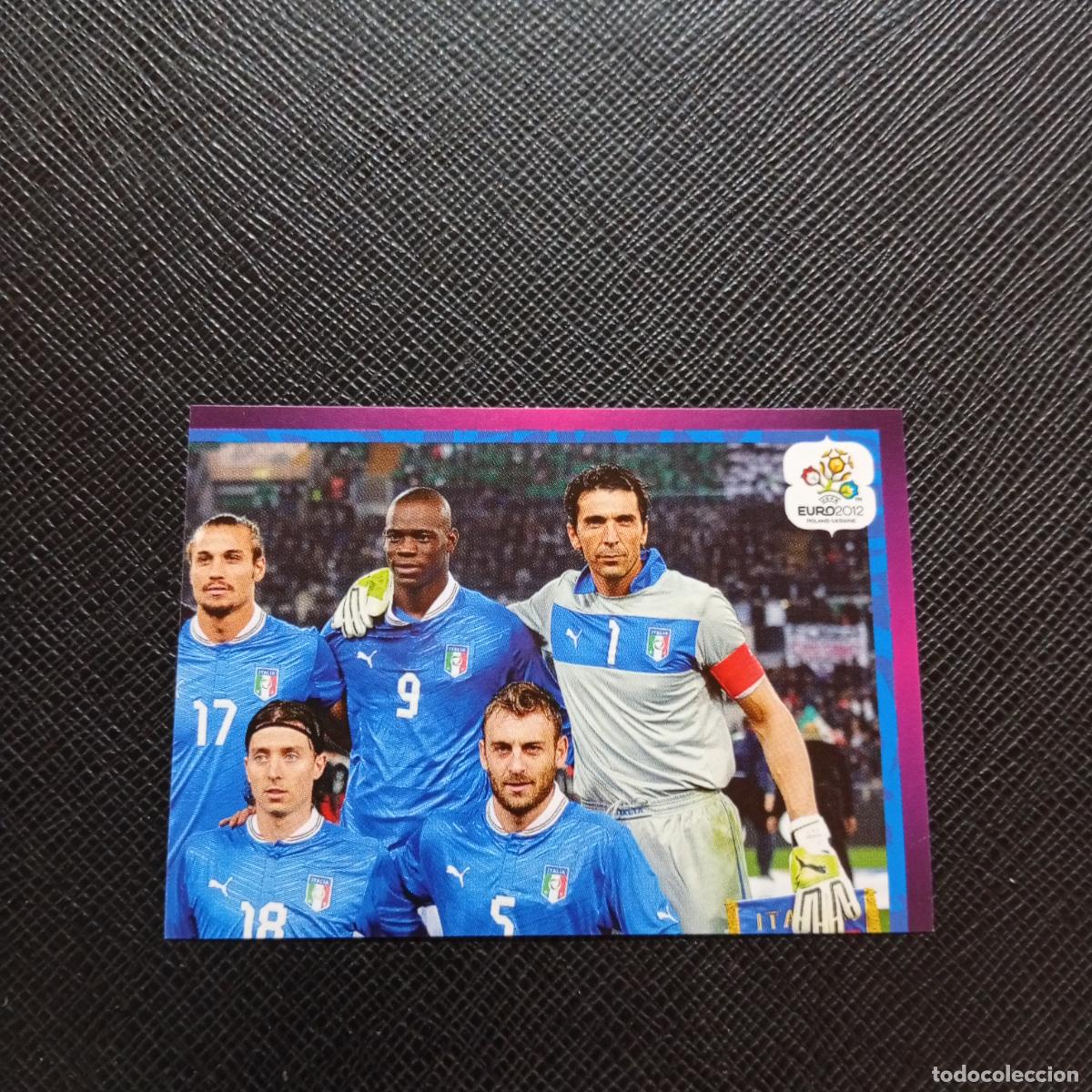 Figurine di Calcio: 313 ALINEACION ITALIA PANINI EUROCOPA POLONIA 2012 CROMO FUTBOL EURO 12 - SIN PEGAR - A21 PG37