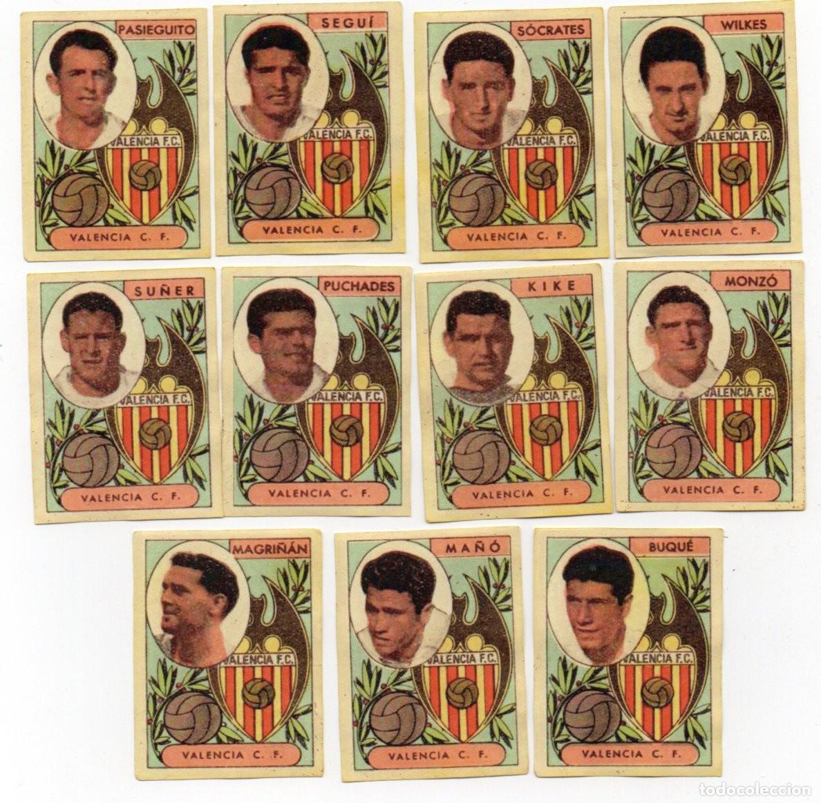 Figurine di Calcio: VALENCIA 1955, DE FARMACIA SERRA