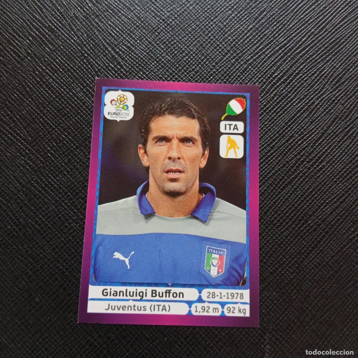 Figurine di Calcio: 316 BUFFON ITALIA PANINI EUROCOPA POLONIA 2012 CROMO FUTBOL EURO 12 - SIN PEGAR - A21 PG46
