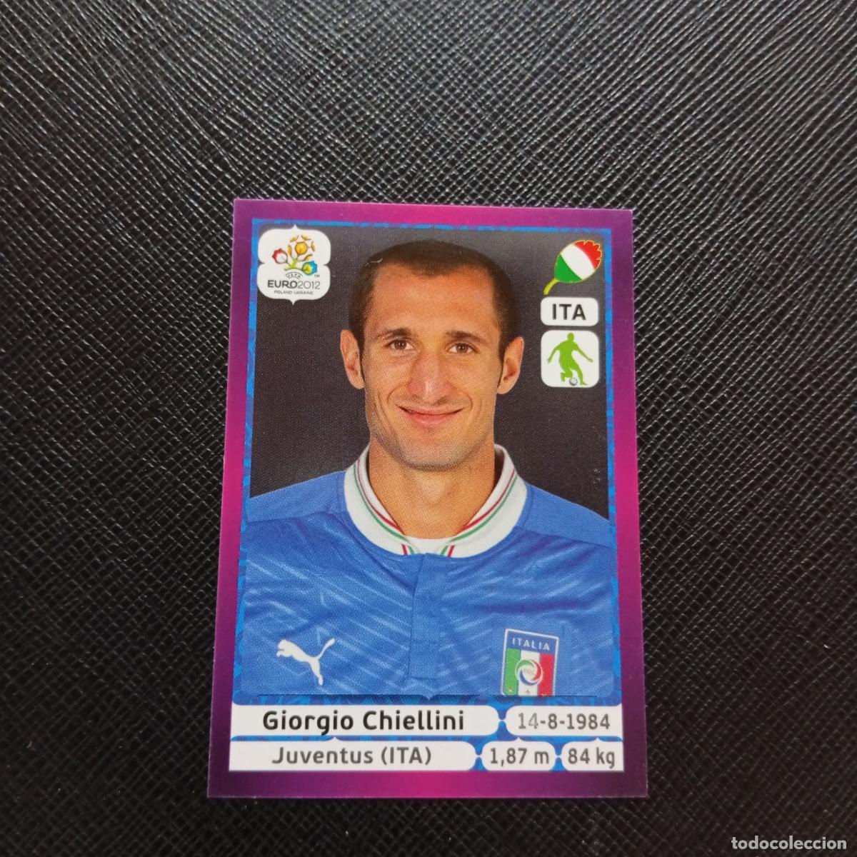 Figurine di Calcio: 318 CHIELLINI ITALIA PANINI EUROCOPA POLONIA 2012 CROMO FUTBOL EURO 12 - SIN PEGAR - A21 PG46