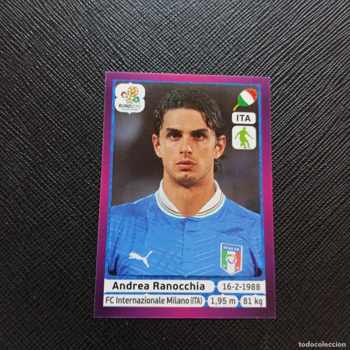 Figurine di Calcio: 320 RANOCCHIA ITALIA PANINI EUROCOPA POLONIA 2012 CROMO FUTBOL EURO 12 - SIN PEGAR - A21 PG46