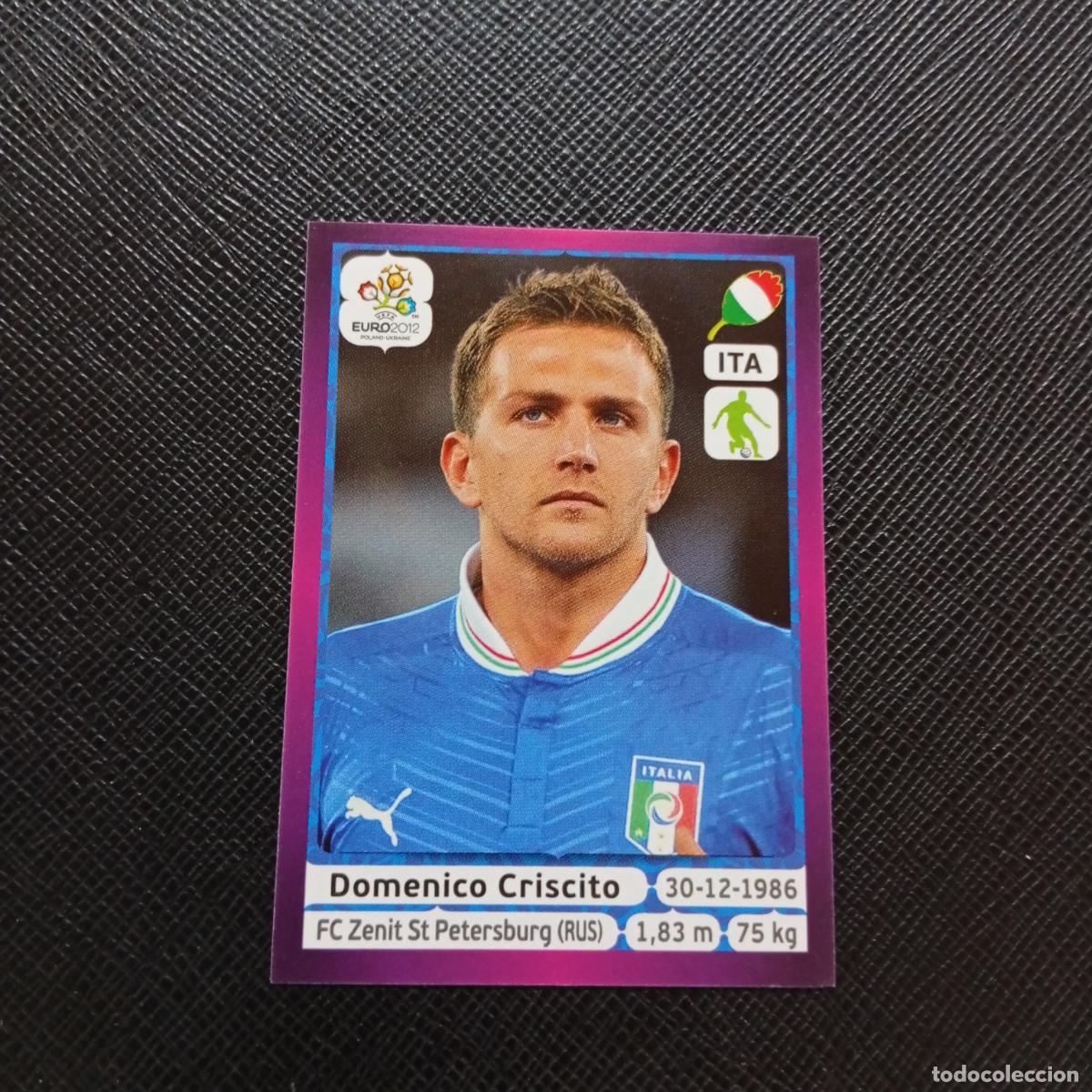 Figurine di Calcio: 322 CRISCITO ITALIA PANINI EUROCOPA POLONIA 2012 CROMO FUTBOL EURO 12 - SIN PEGAR - A21 PG46