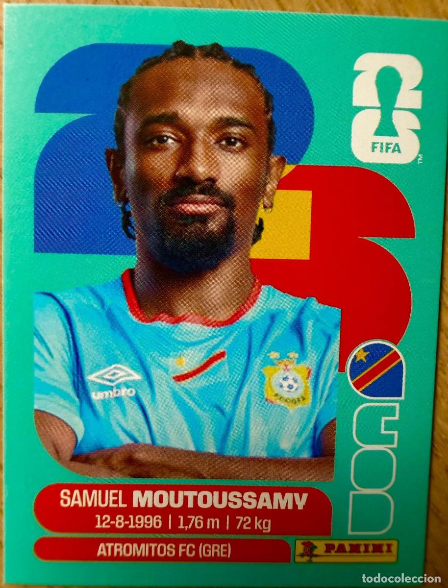Figurine di Calcio: COD11 COD 11 MOUTOUSSAMY REPUBLICA CONGO MUNDIAL FIFA WORLD CUP 2026 26 STICKER PANINI SIN PEGAR
