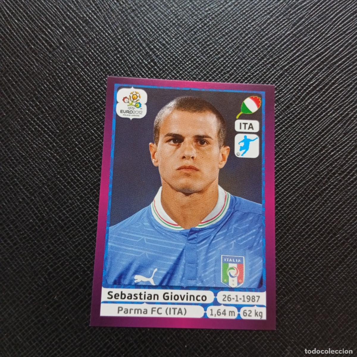Cromos de Futebol: 331 GIOVINCO ITALIA PANINI EUROCOPA POLONIA 2012 CROMO FUTBOL EURO 12 - SIN PEGAR - A21 PG55