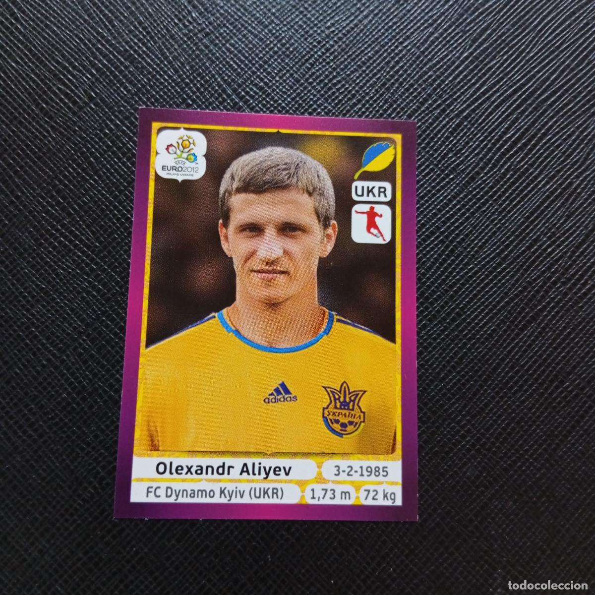 Cromos de F&uacute;tbol: 414 ALIYEV UCRANIA PANINI EUROCOPA POLONIA 2012 CROMO FUTBOL EURO 12 - SIN PEGAR - A21 PG55