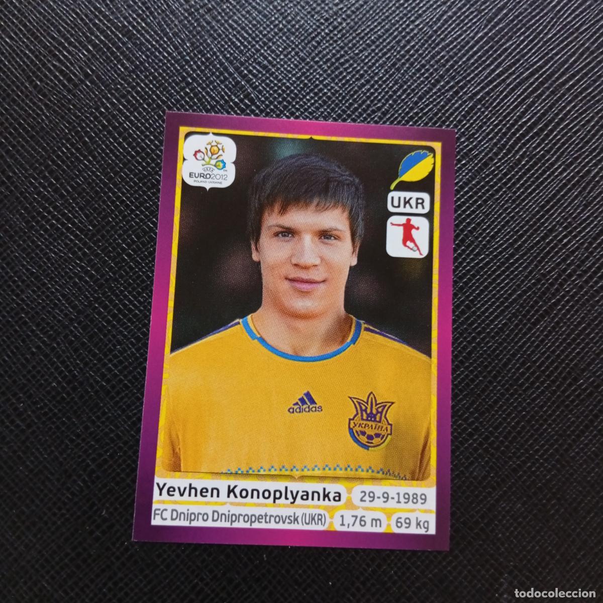 Cromos de F&uacute;tbol: 416 KONOPLYANKA UCRANIA PANINI EUROCOPA POLONIA 2012 CROMO FUTBOL EURO 12 - SIN PEGAR - A21 PG64
