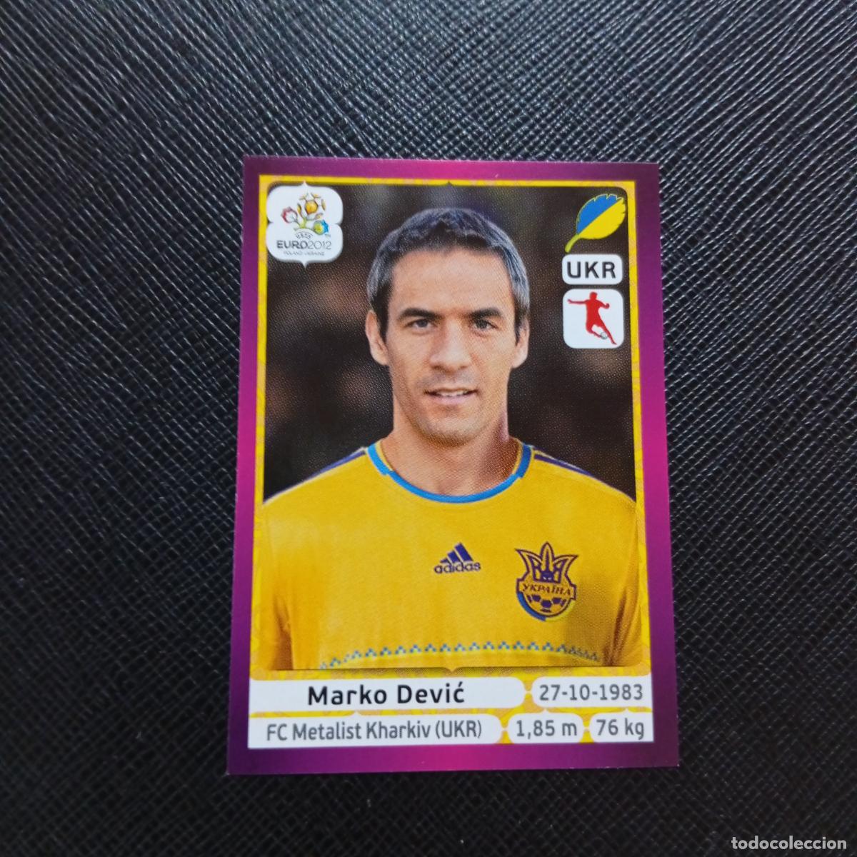 Cromos de F&uacute;tbol: 417 DEVIC UCRANIA PANINI EUROCOPA POLONIA 2012 CROMO FUTBOL EURO 12 - SIN PEGAR - A21 PG64