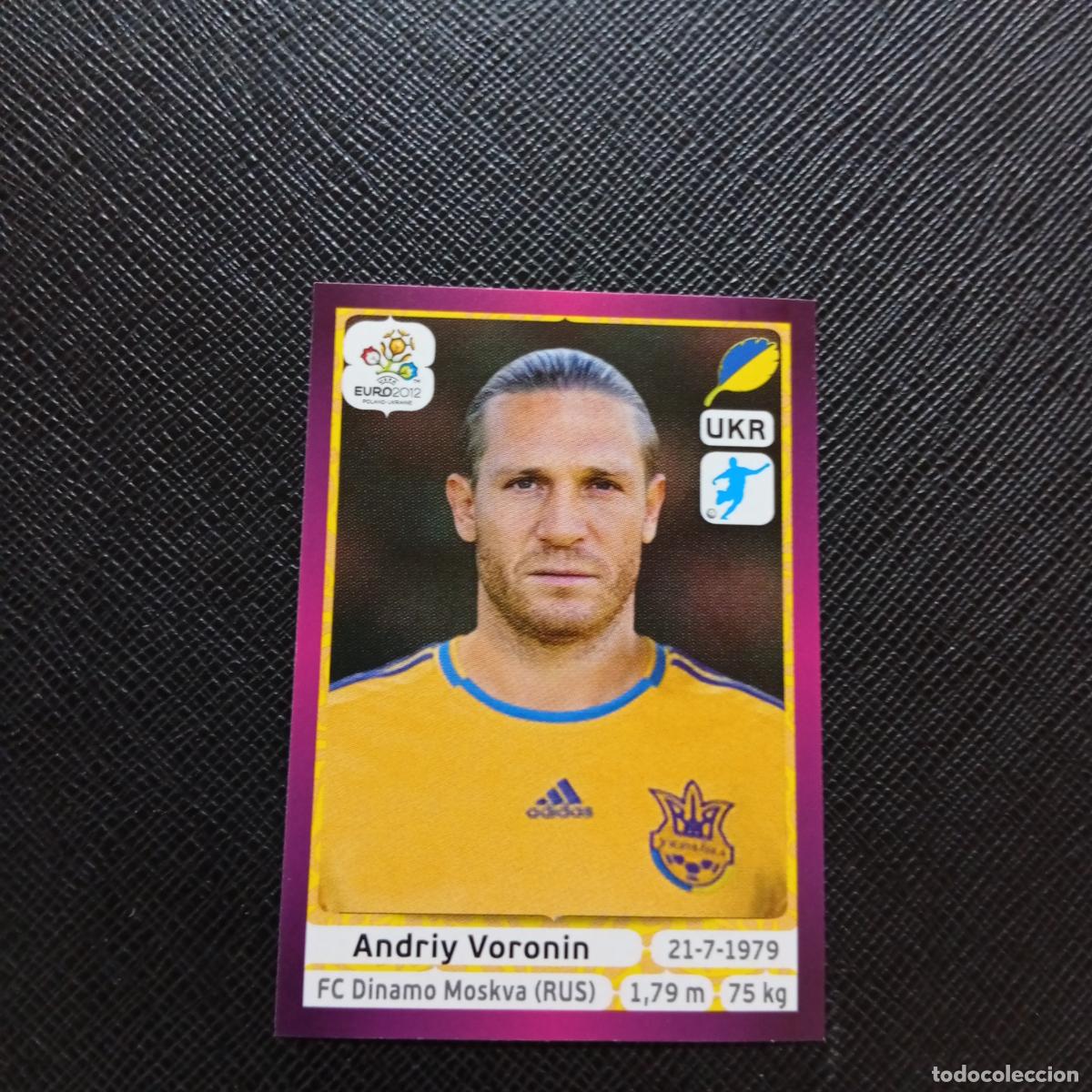 Cromos de F&uacute;tbol: 418 VORONIN UCRANIA PANINI EUROCOPA POLONIA 2012 CROMO FUTBOL EURO 12 - SIN PEGAR - A21 PG64