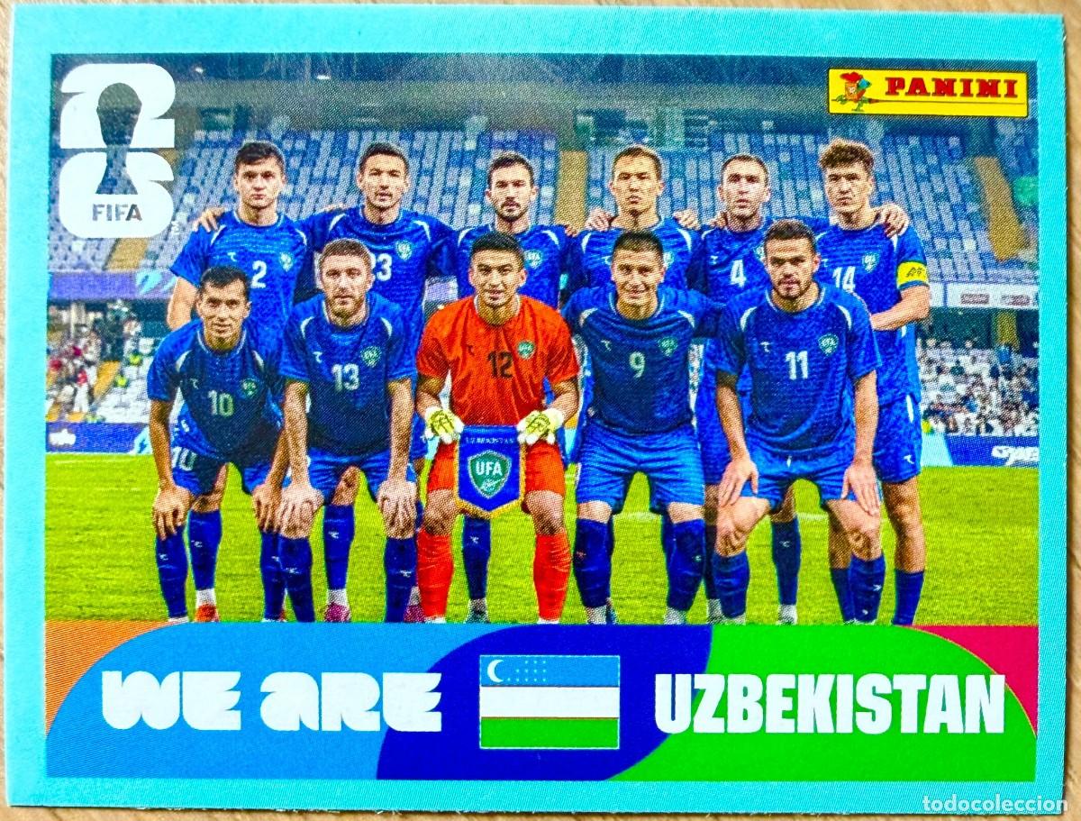 Cromos de F&uacute;tbol: UZB13 UZB 13 PLANTILLA UZBEKISTAN MUNDIAL FIFA WORLD CUP 2026 26 STICKER CROMO PANINI SIN PEGAR