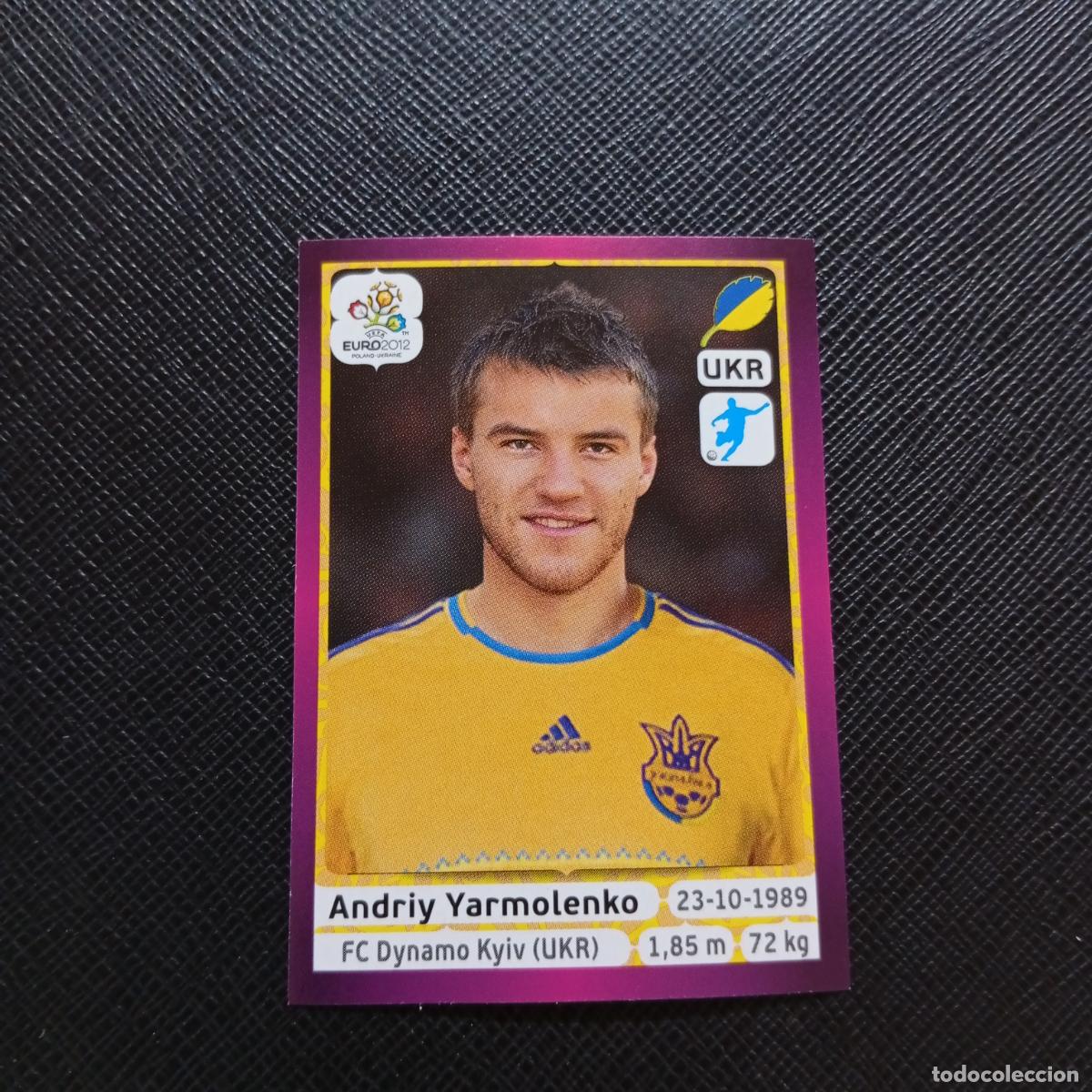 Cromos de F&uacute;tbol: 419 YARMOLENKO UCRANIA PANINI EUROCOPA POLONIA 2012 CROMO FUTBOL EURO 12 - SIN PEGAR - A21 PG64