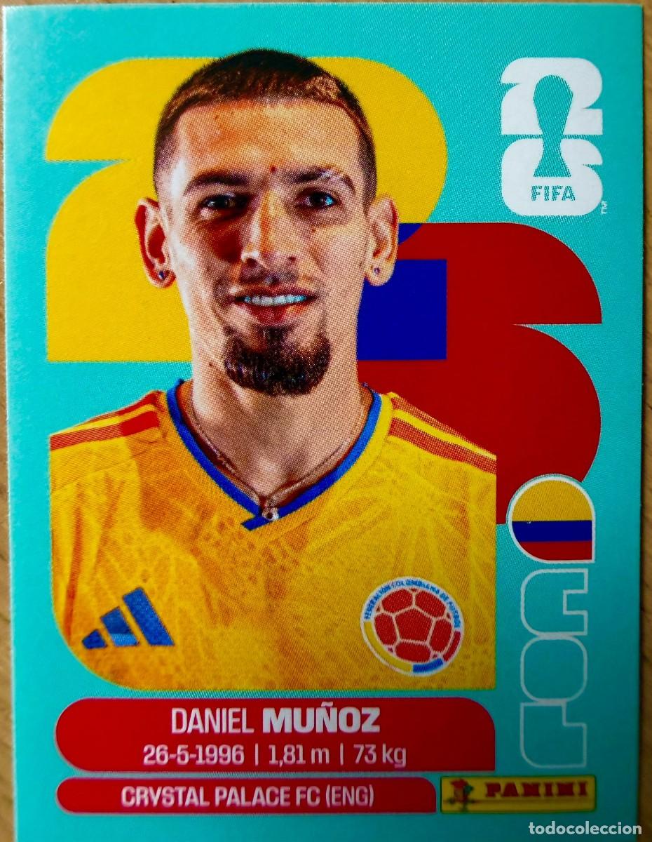 Cromos de F&uacute;tbol: COL6 COL 6 DANIEL MU&Ntilde;OZ COLOMBIA MUNDIAL FIFA WORLD CUP 2026 26 STICKER CROMO PANINI SIN PEGAR