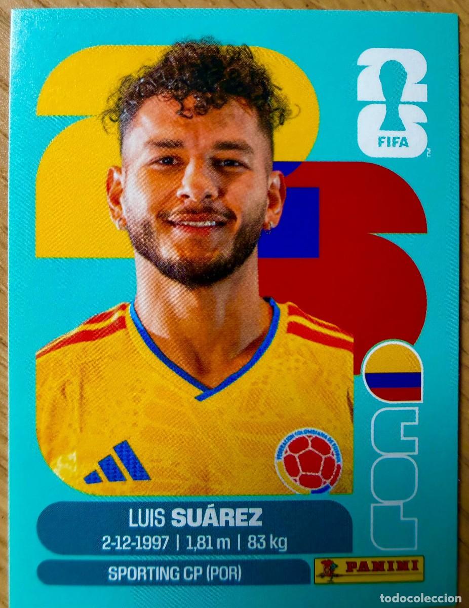 Cromos de F&uacute;tbol: COL19 COL 19 LUIS SUAREZ COLOMBIA MUNDIAL FIFA WORLD CUP 2026 26 STICKER CROMO PANINI SIN PEGAR