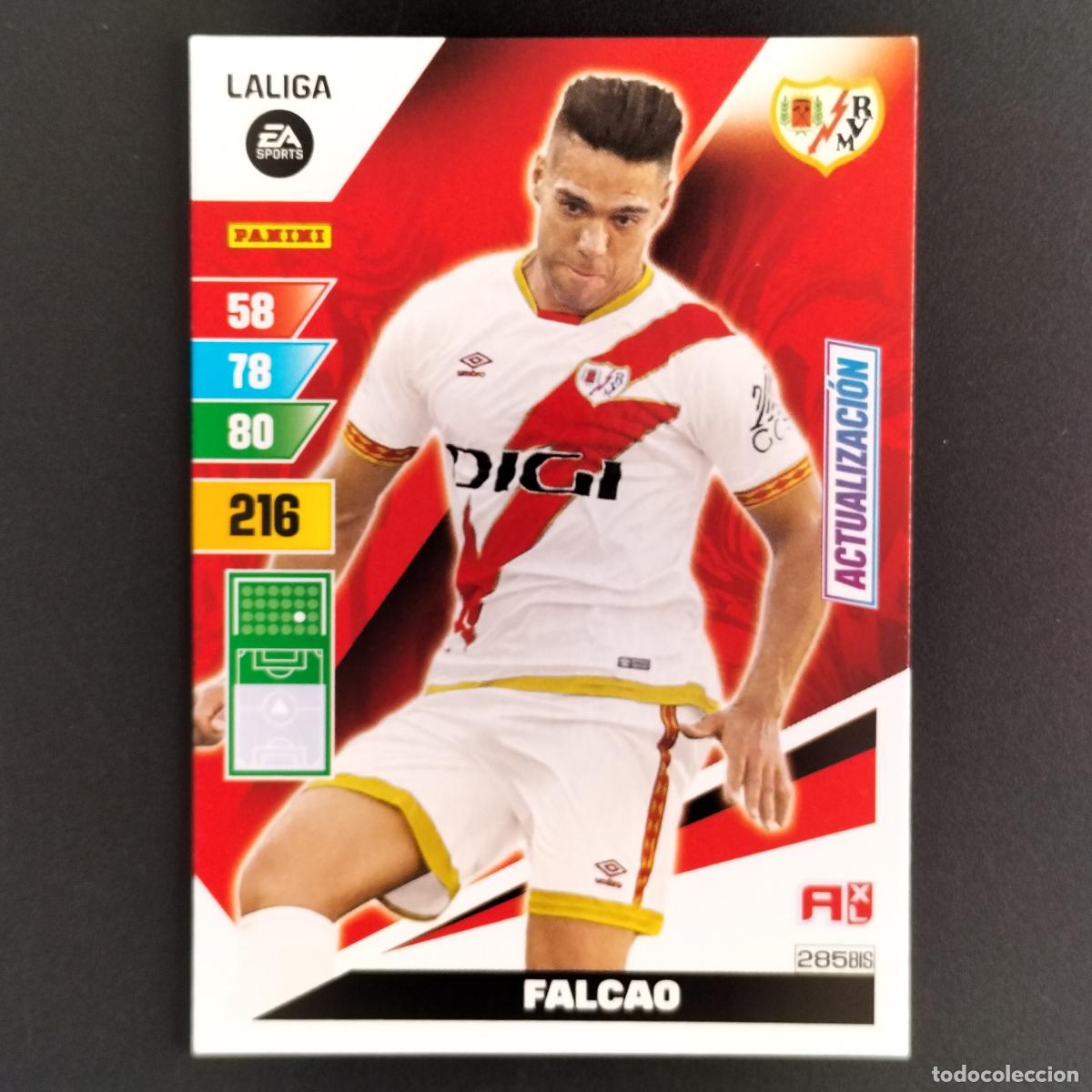 Cromos de F&uacute;tbol: 285 BIS FALCAO ACTUALIZACION RAYO VALLECANO CROMOS ADRENALYN XL LALIGA CARD 2023 2024 23 24 PANINI