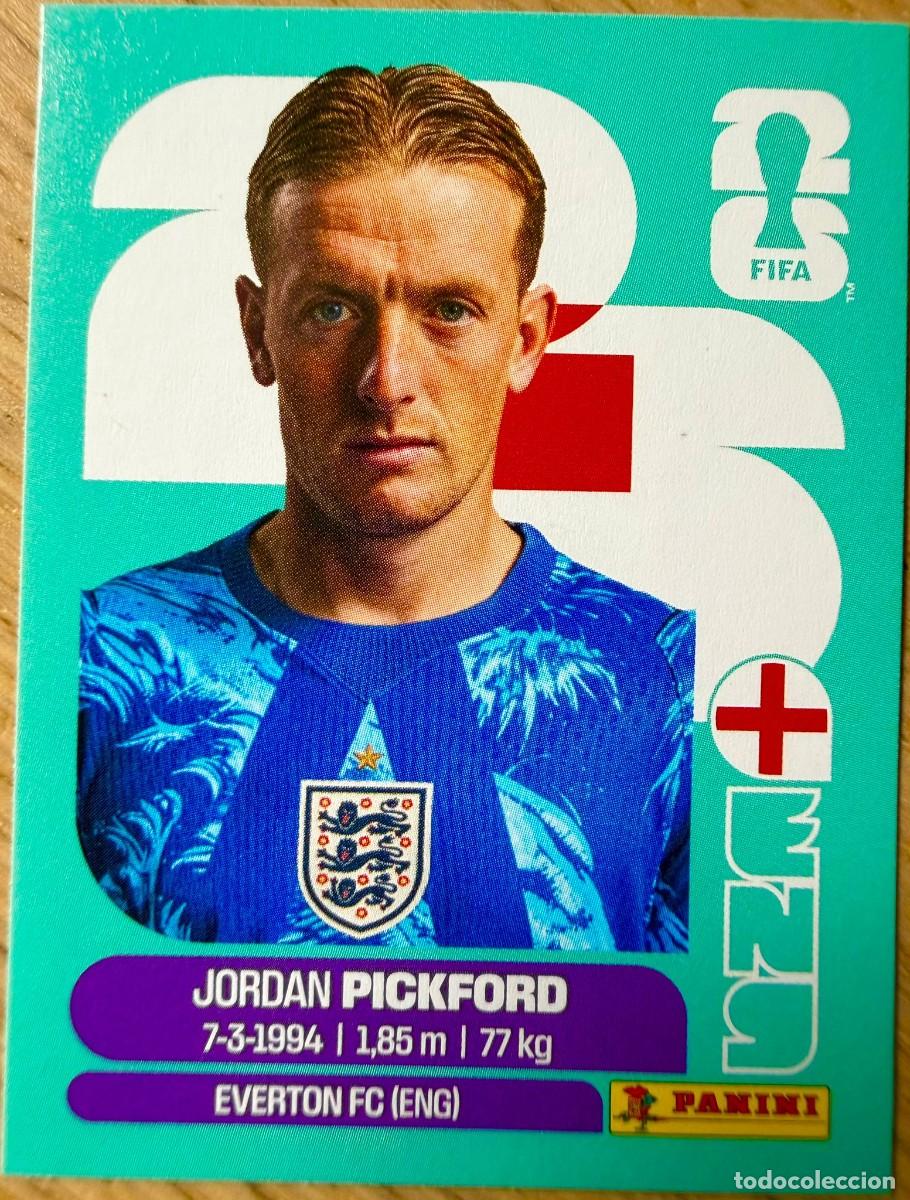Football Stickers: ENG2 ENG 2 PICKFORD INGLATERRA MUNDIAL FIFA WORLD CUP 2026 26 STICKER CROMO PANINI SIN PEGAR