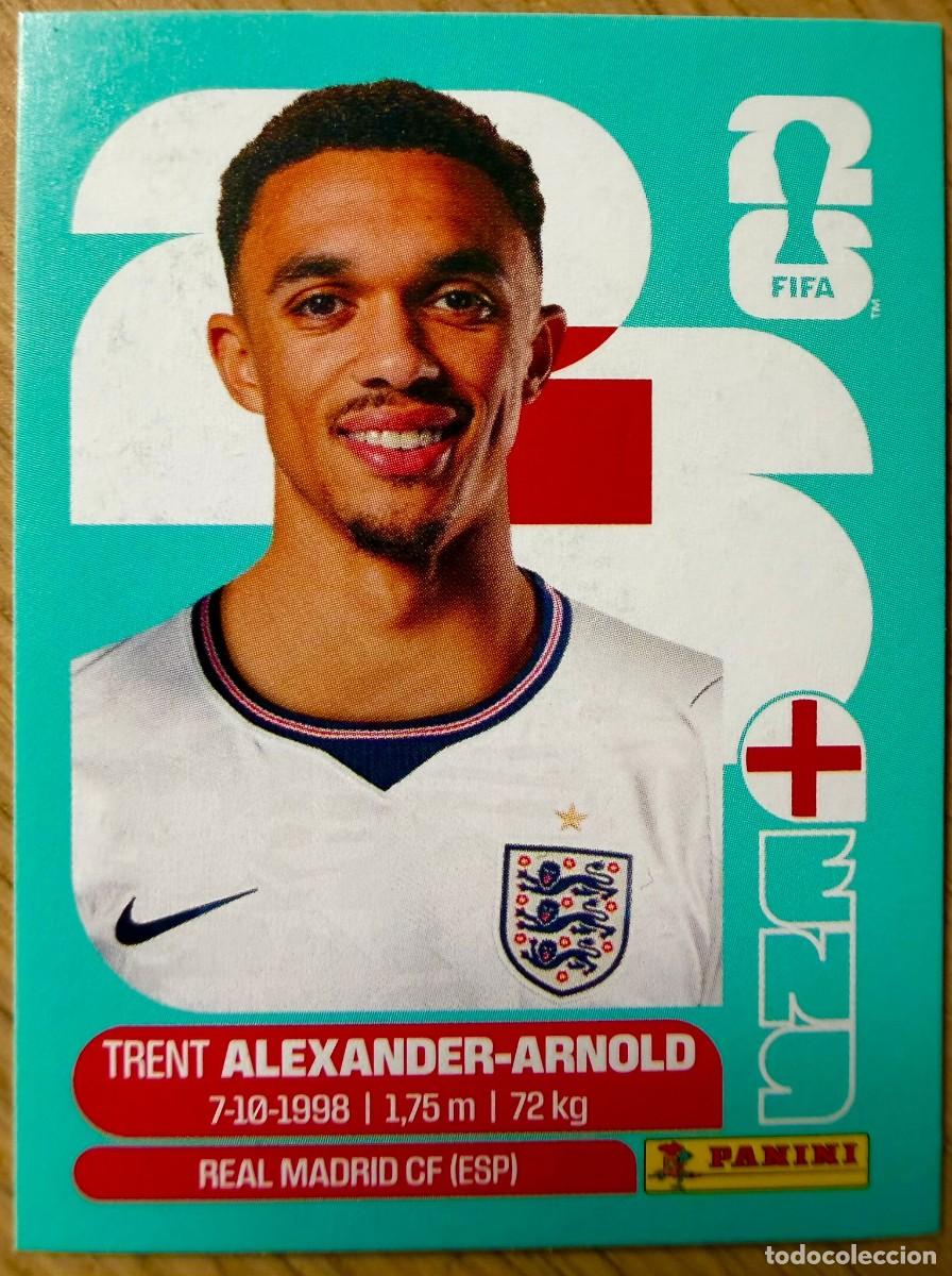 Football Stickers: ENG6 ENG 6 ALEXANDER ARNOLD INGLATERRA MUNDIAL FIFA WORLD CUP 2026 26 STICKER CROMO PANINI SIN PEGAR