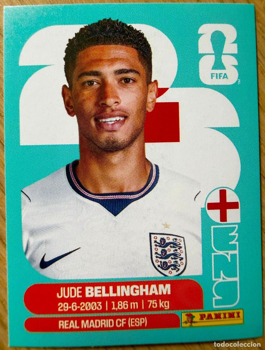 Cromos de F&uacute;tbol: ENG11 ENG 11 BELLINGHAM INGLATERRA MUNDIAL FIFA WORLD CUP 2026 26 STICKER CROMO PANINI SIN PEGAR