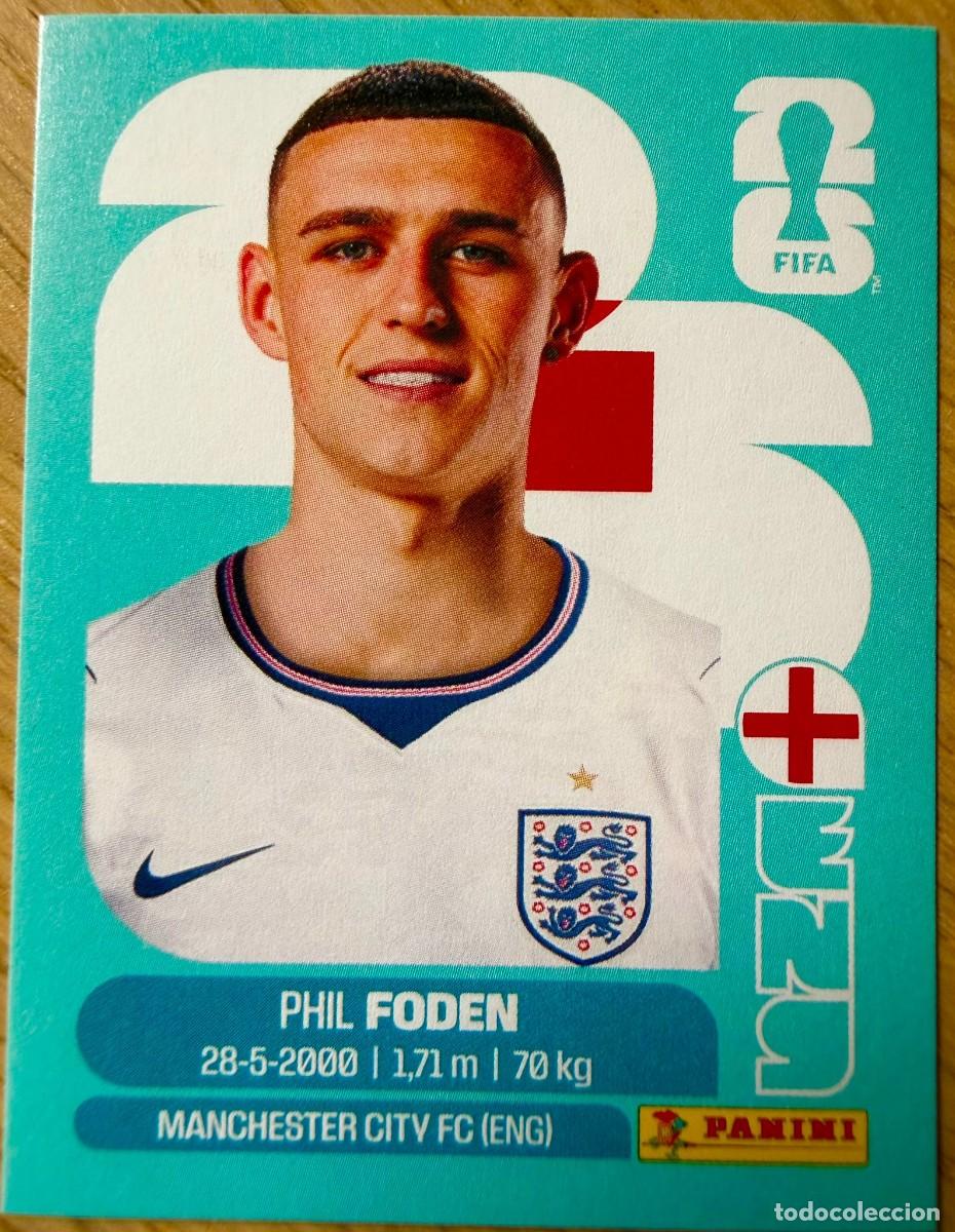 Cromos de F&uacute;tbol: ENG16 ENG 16 PHIL FODEN INGLATERRA MUNDIAL FIFA WORLD CUP 2026 26 STICKER CROMO PANINI SIN PEGAR