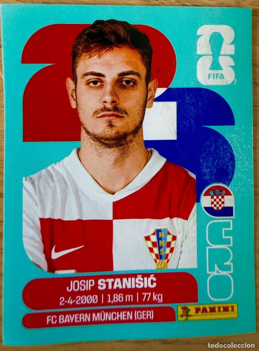 Cromos de F&uacute;tbol: CRO5 CRO 5 STANISIC CROACIA MUNDIAL FIFA WORLD CUP 2026 26 STICKER CROMO PANINI SIN PEGAR