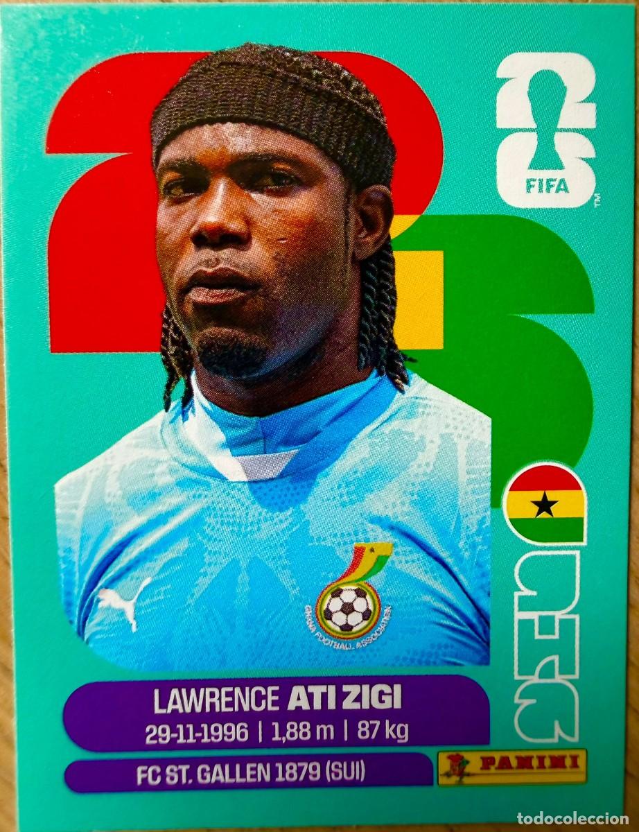 Cromos de F&uacute;tbol: GHA2 GHA 2 ATI ZIGI GHANA MUNDIAL FIFA WORLD CUP 2026 26 STICKER CROMO PANINI SIN PEGAR