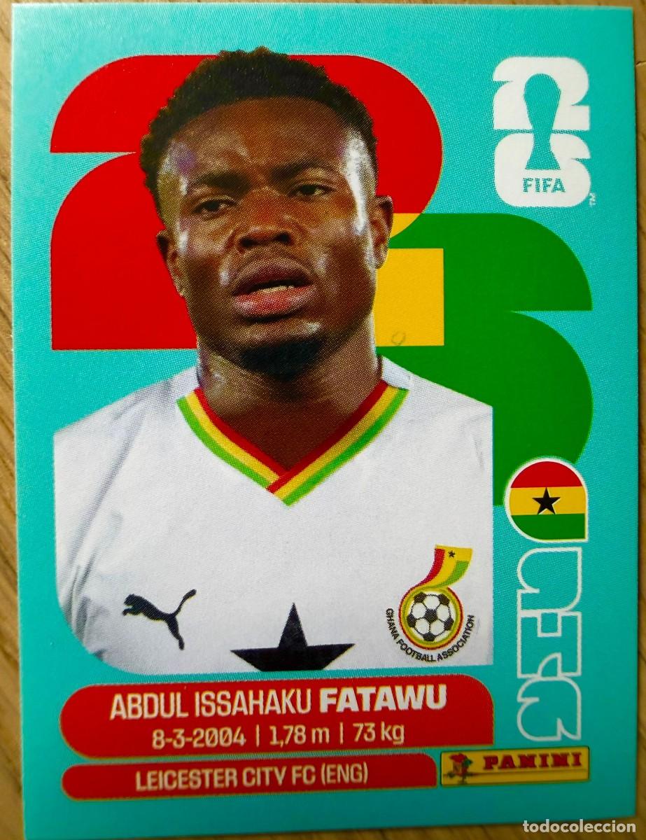 Cromos de F&uacute;tbol: GHA9 GHA 9 FATAWU GHANA MUNDIAL FIFA WORLD CUP 2026 26 STICKER CROMO PANINI SIN PEGAR