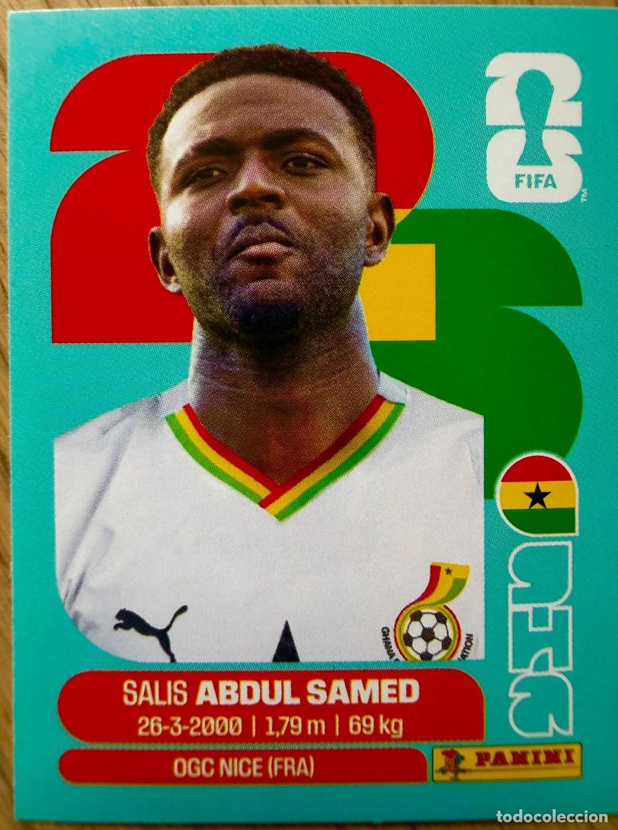 Cromos de F&uacute;tbol: GHA11 GHA 11 ABDUL SAMED GHANA MUNDIAL FIFA WORLD CUP 2026 26 STICKER CROMO PANINI SIN PEGAR