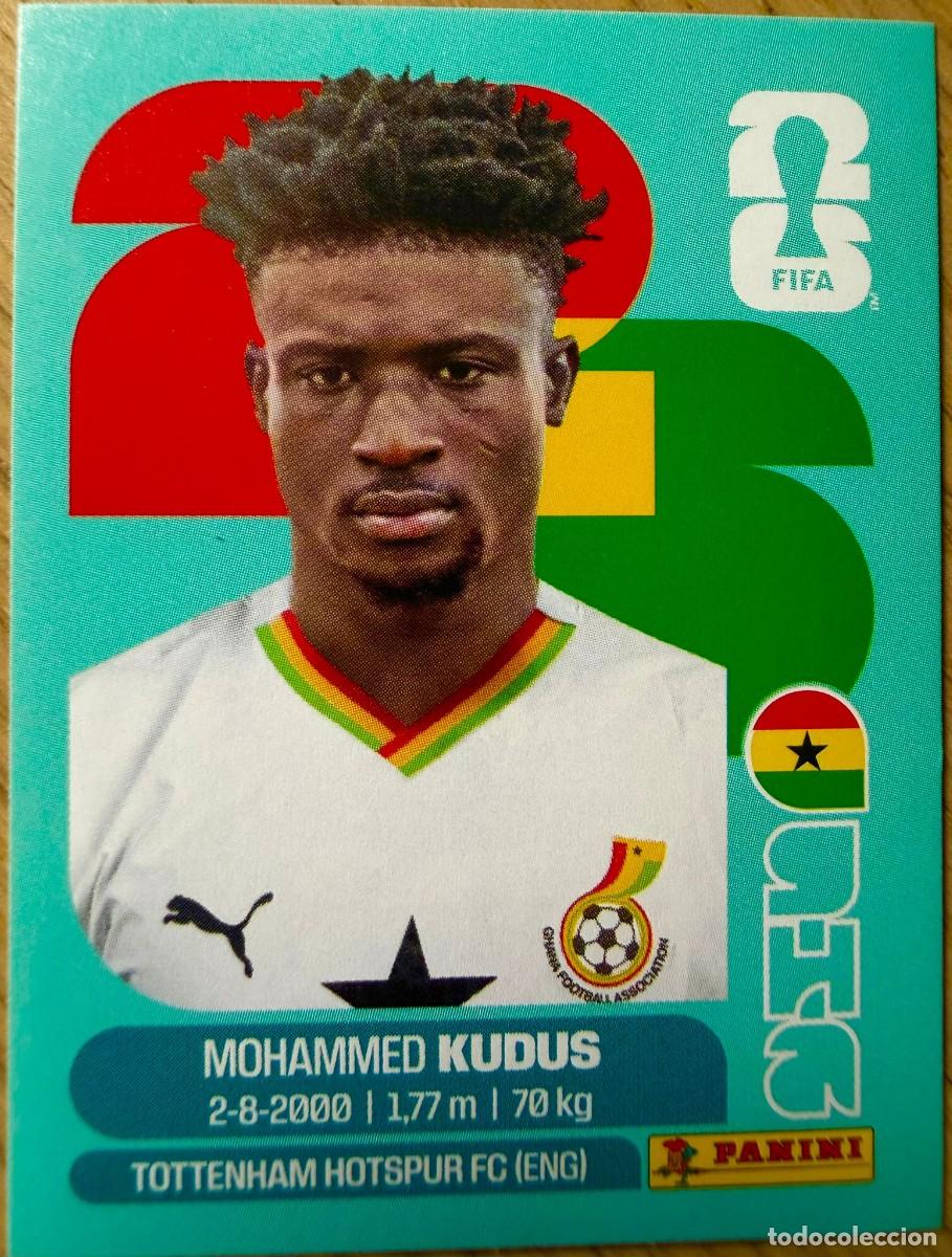 Cromos de F&uacute;tbol: GHA14 GHA 14 KUDUS GHANA MUNDIAL FIFA WORLD CUP 2026 26 STICKER CROMO PANINI SIN PEGAR