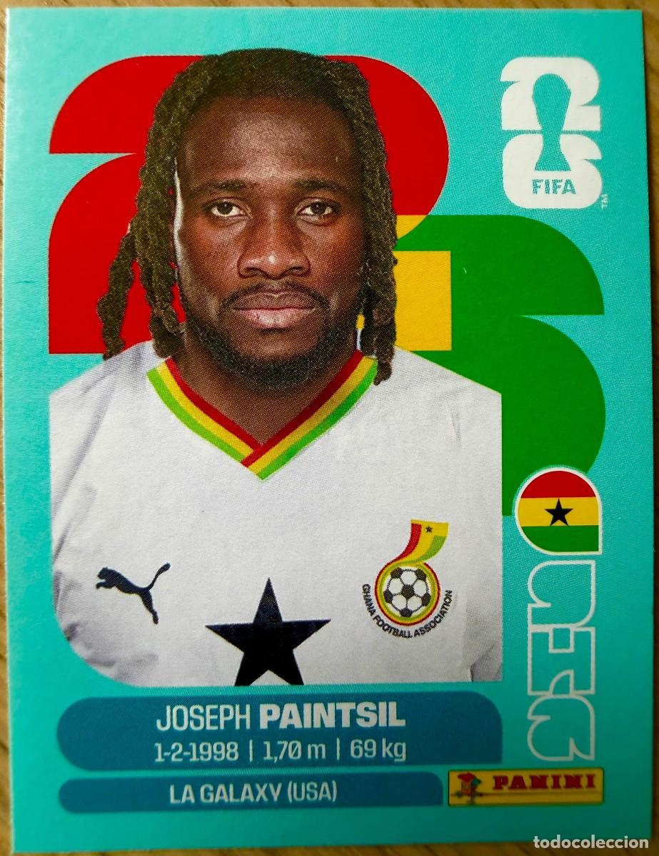 Cromos de F&uacute;tbol: GHA18 GHA 18 PAINTSIL GHANA MUNDIAL FIFA WORLD CUP 2026 26 STICKER CROMO PANINI SIN PEGAR