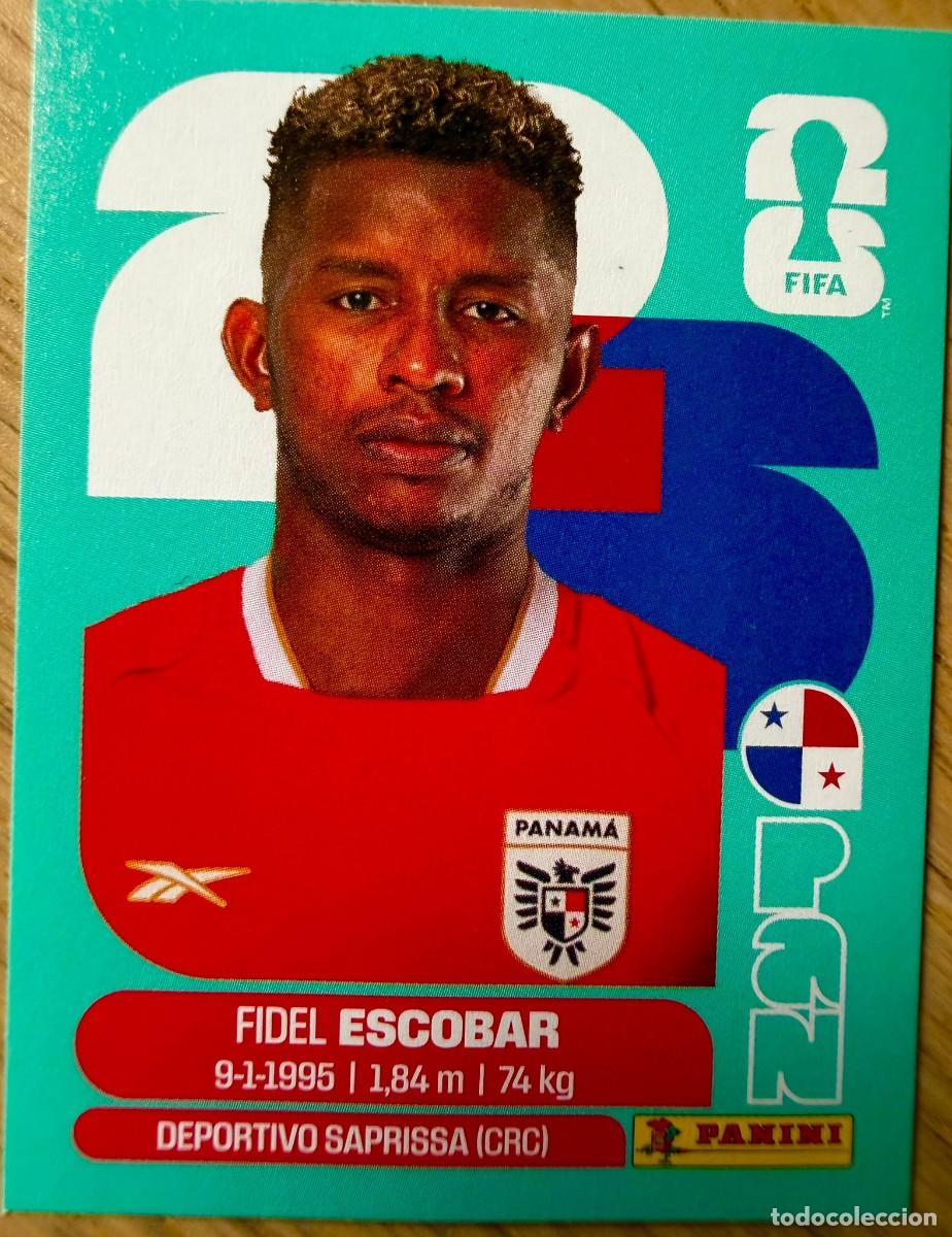 Cromos de F&uacute;tbol: PAN4 PAN 4 FIDEL ESCOBAR PANAMA MUNDIAL FIFA WORLD CUP 2026 26 STICKER CROMO PANINI SIN PEGAR