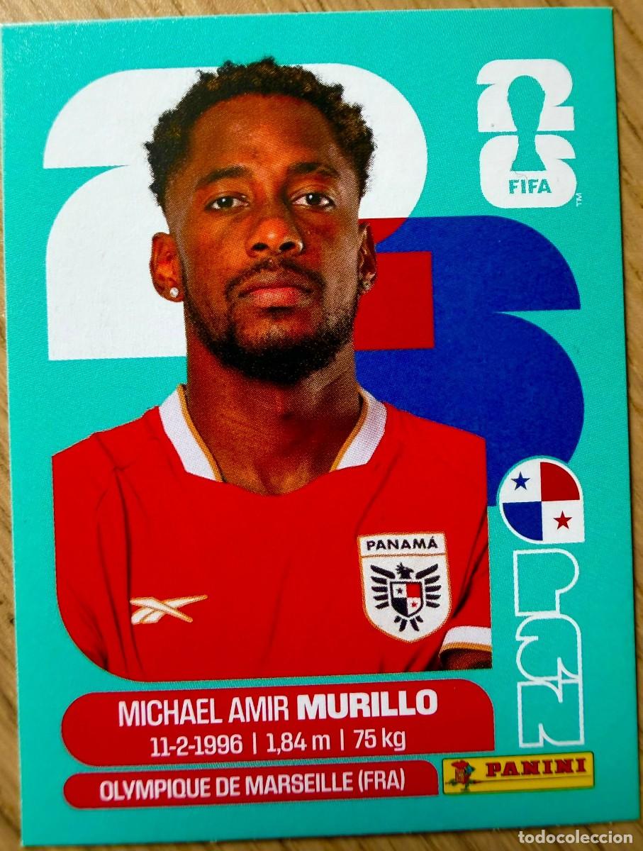 Cromos de F&uacute;tbol: PAN6 PAN 6 MURILLO PANAMA MUNDIAL FIFA WORLD CUP 2026 26 STICKER CROMO PANINI SIN PEGAR